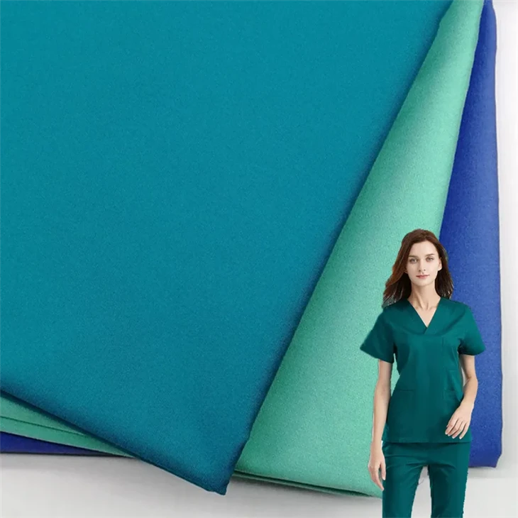 Hospital Scrubs Uniform Fabric